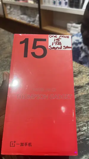 OnePlus 15 1TB Baƙi Sabo
