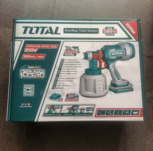 Total 20V Cordless Spray Gun - 1