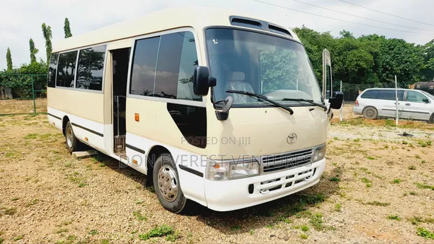 Toyota Coaster 2015 Grey - 1