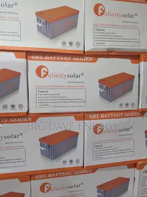 Felicitysolar 200Ah 12V Deep Cycle Gel Battery