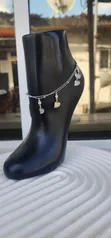 Kyawun Anklet Mai Layuka Da Abubuwan Zare - 3