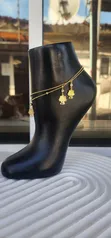 Kyawun Anklet Mai Layuka Da Abubuwan Zare - 4