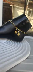 Kyawun Anklet Mai Layuka Da Abubuwan Zare - 5