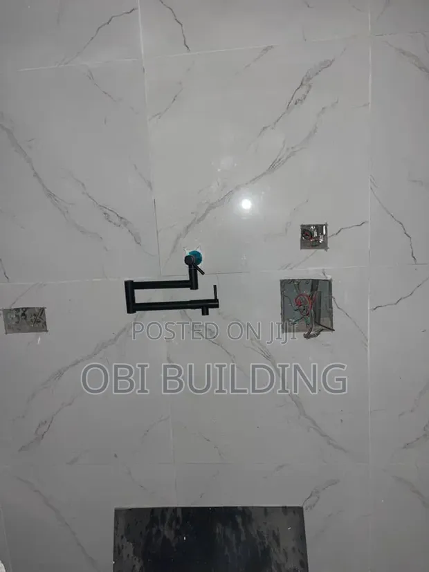 New Sky Wall Mount Pot Filler Tap with Double Handle - 1