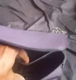 Pedro Ladies Silver Chain Sling Bag - Medium, Violet - 4