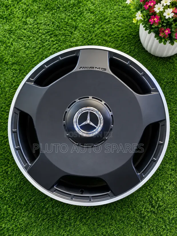 22-Inch Forged AMG Engraved G-Wagon Monoblock Rims - 1