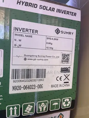 6.2kVA 48V Sumry Hybrid Inverter