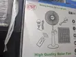 18-inch EST Solar Rechargeable Fan with Remote & Panel - 2