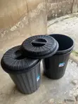 Babban Jirgin Ruwa Na Filastik Baƙi 160L - 4