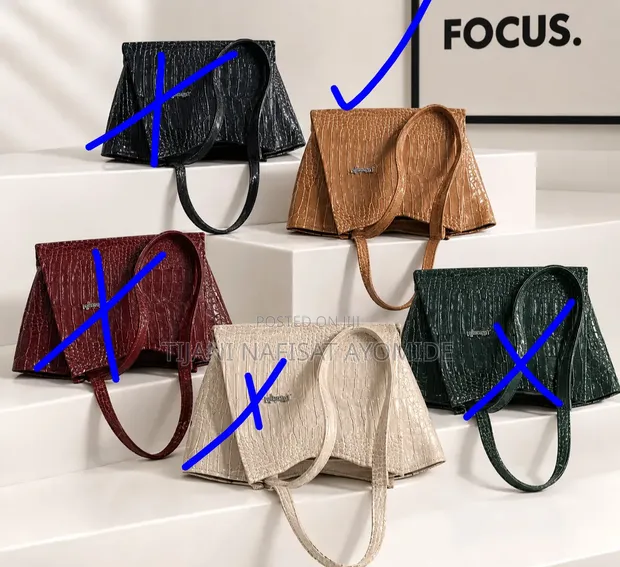 Brown Shoulder Bag - 1