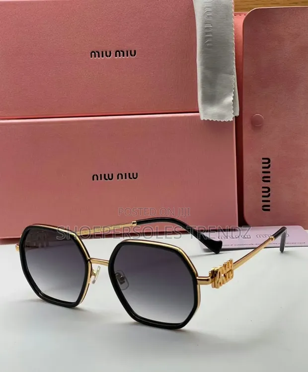 Miu Miu Geometric Sunglasses - 1