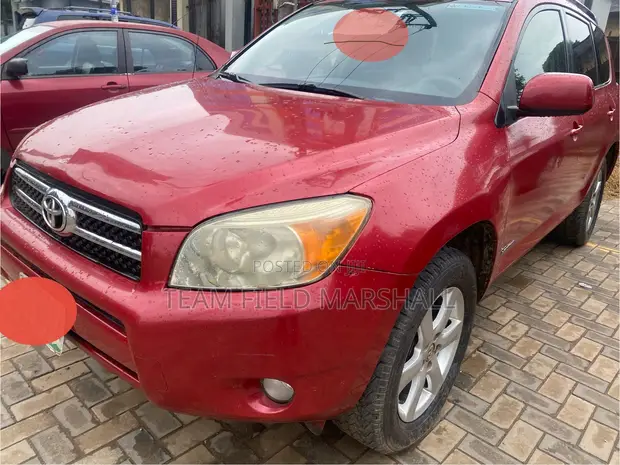 2008 Toyota RAV4 Limited Red - 1
