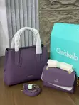 Chris Bella Handbag - Genuine Leather - 4