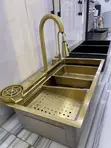 Master Gold Kitchen Sink da Tap - 2