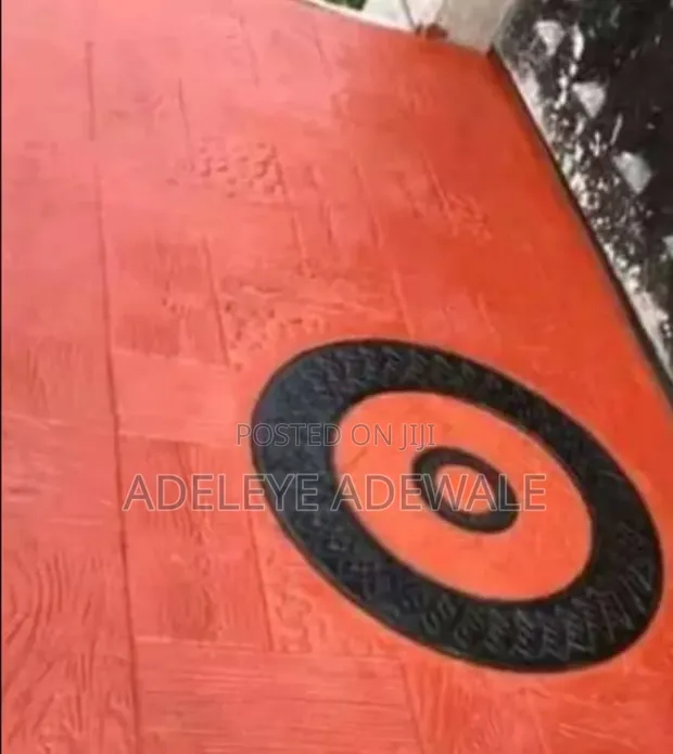 Concrete Stamping Service in Ibadan - 1