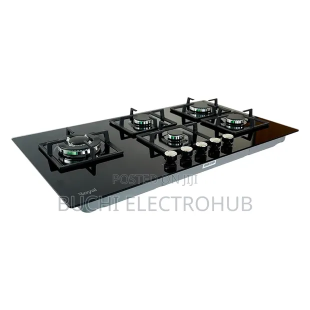 Royal 90CM Built-in Gas Hob (RBGH90G5B) - 1