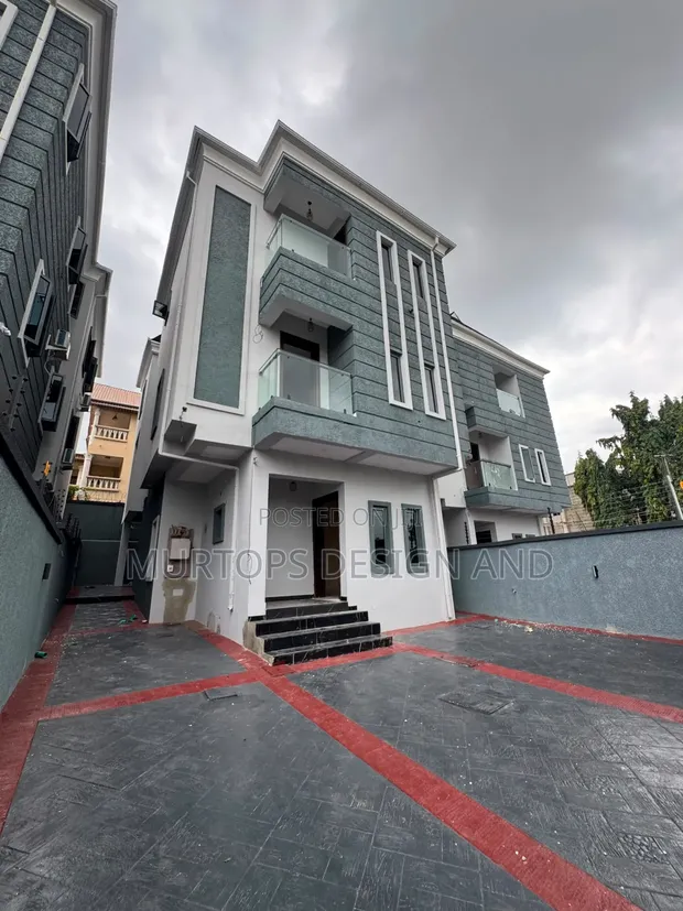 4 Bedroom Fully Detached Duplex with BQ in Oba Akran, Ikeja - 1