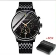 Poedagar Chronograph Watch with Sapphire Glass - 1