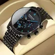 Poedagar Chronograph Watch with Sapphire Glass - 3