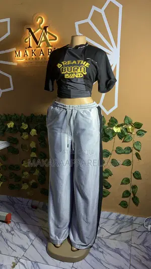 Unisex Wide-Leg Joggers | Palazzo Style