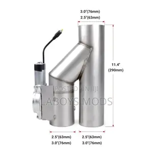 Brand New Exhaust Y Pipe with Remote Cutout