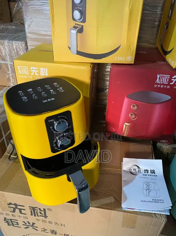 Brand New Hisense 8L Air Fryer - Black - 1