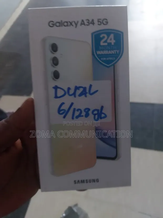 Sabo Samsung Galaxy A34 5G 128GB Silver - 1