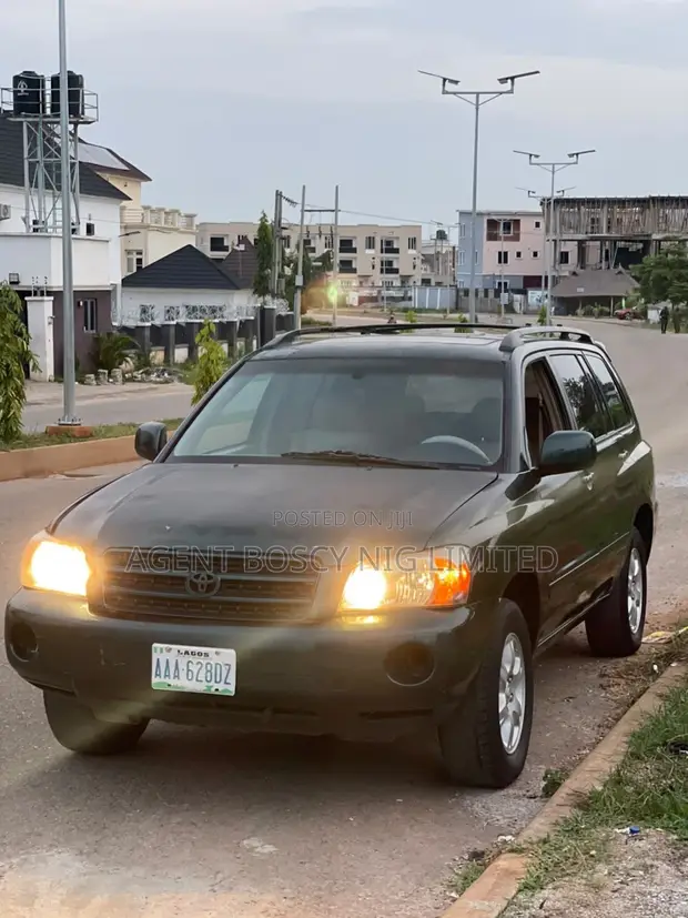 Toyota Highlander V6 AWD 2004 Green - 1