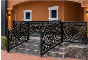 Custom Wrought Iron Staircase & Balcony Railings