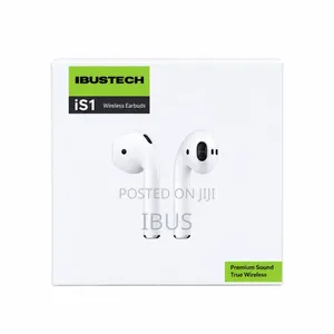 White Bluetooth Earbuds