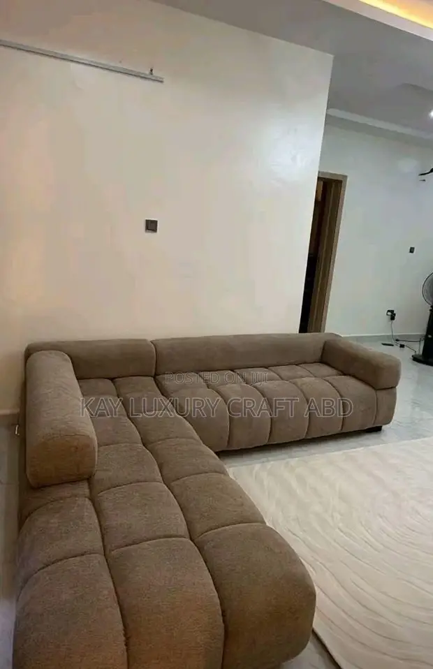 Home Interiors L Shape Sofa (Sabon Sammako) - 1