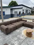 Home Interiors L Shape Sofa (Sabon Sammako) - 5