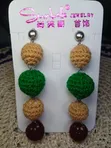 Bud Drops Crochet Earrings - 3