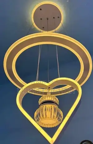 Luxury Love Heart LED Chandelier Light