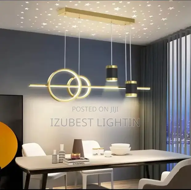 Luxury Star LED Chandelier Light for Dining - 1