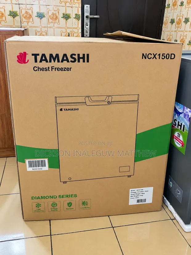 Tamashi NCX150D 145L Inverter Chest Freezer - 1