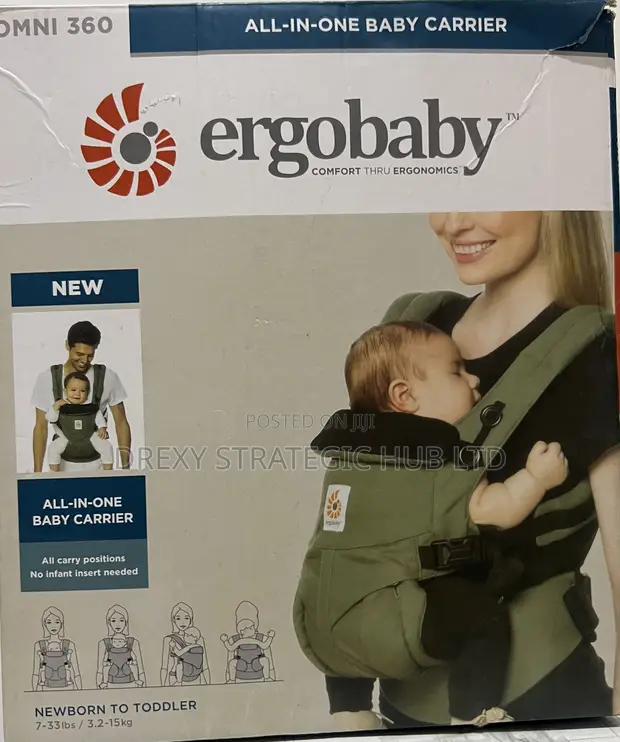 Ergobaby Omni 360 Mai Ɗaukar Jariri - Kore - 1