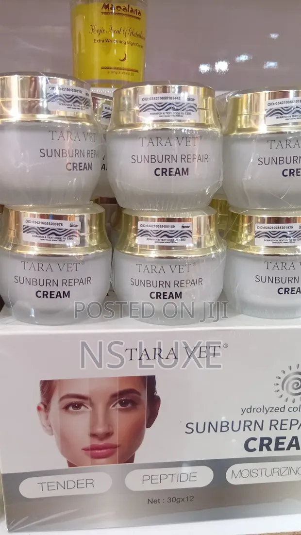 Tara Vet Sunburn Gyara Cream - 6 Guda - 1
