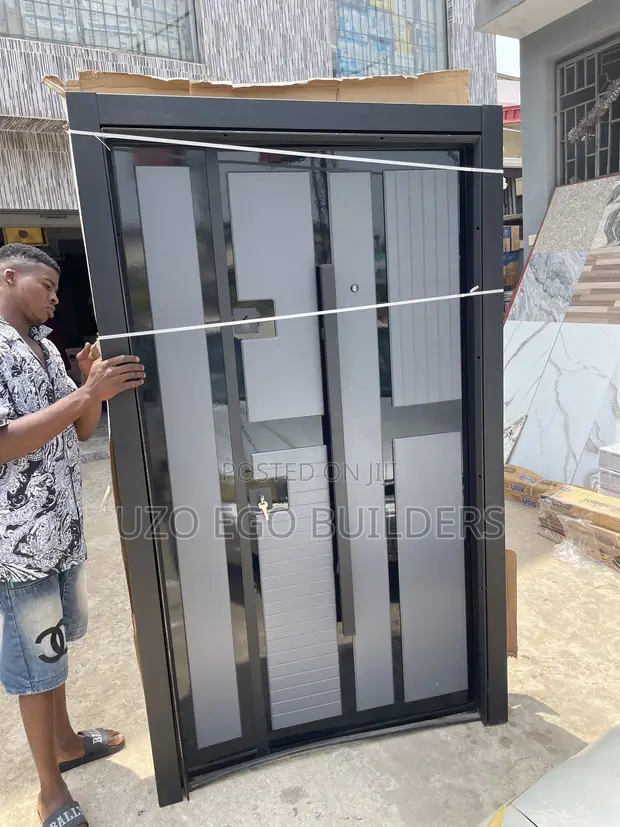 4ft Steel Double Door - Brand New - 1