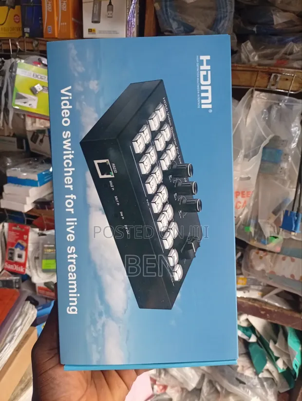 Brand New 4-Channel HDMI Video Switcher for Live Streaming - 1