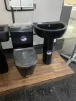 Matt Black Mini Water Closet - 1