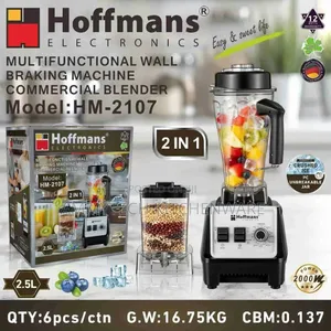 Hoffman 2-in-1 Multifunctional Wall Breaking Commercial Blender