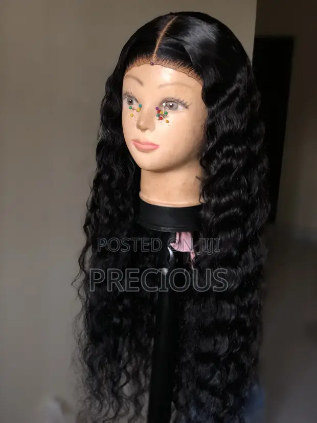 Luxury 5x5 Deep Wave Wig 30" 300g - 1