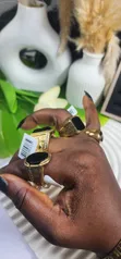 Original Titanium Fashion Ring for Men - 2