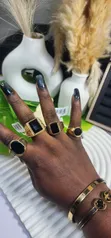 Original Titanium Fashion Ring for Men - 5