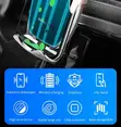 Wireless Car Charger and Phone Holder - 4