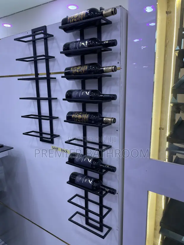 10-Tier Wine Rack Holder - 1
