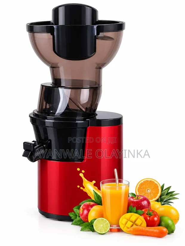Brand New Slow Juicer - Red - 1