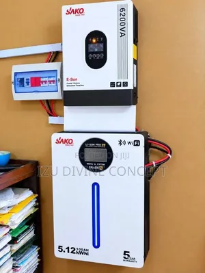 5kWh Lithium Battery da 6.2kVA Sako Hybrid Inverter