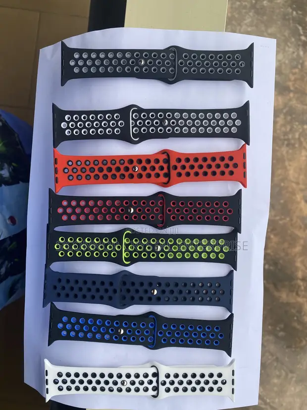 Silicon and Braided Loop Smart Watch Straps - 1